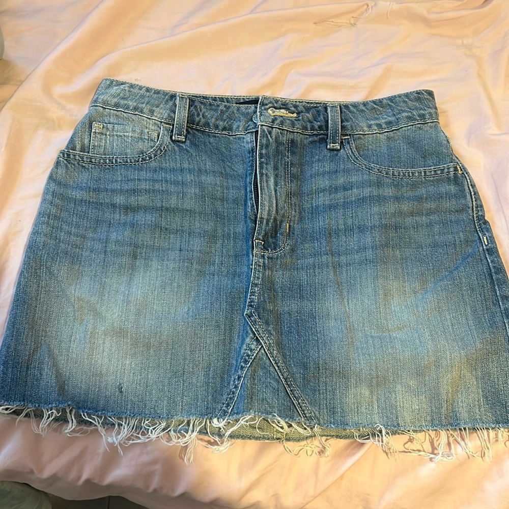 Hollister Denim mini skirt